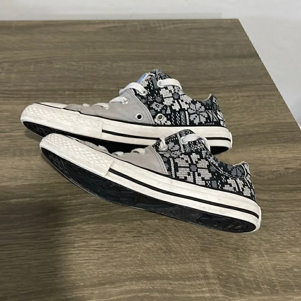 Converse all star Madison wolf gray pattern 3